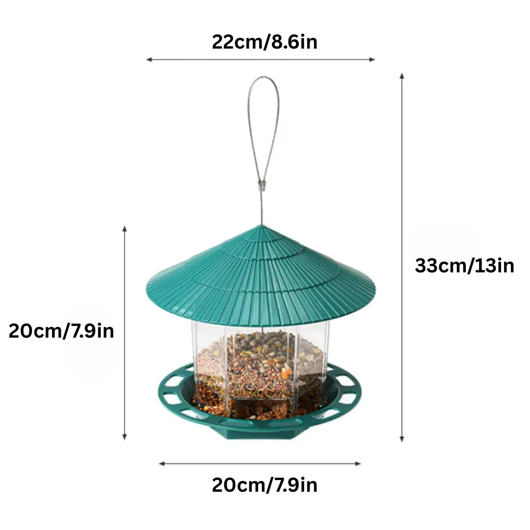 ZENHAVEN HANGING BIRD FEEDER