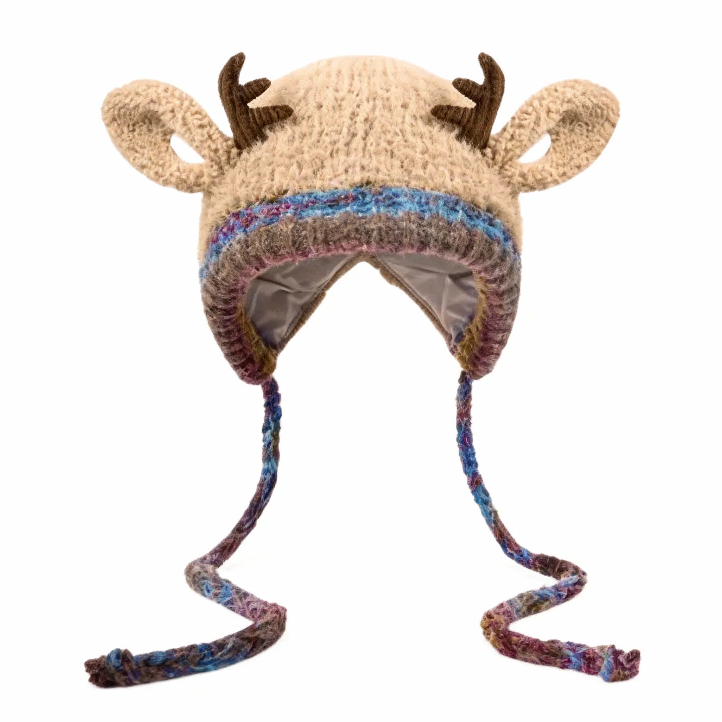 Plush Deer Antler Hat