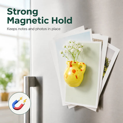 Florette Mini Vase Ceramic Magnets - Limited Time Offer