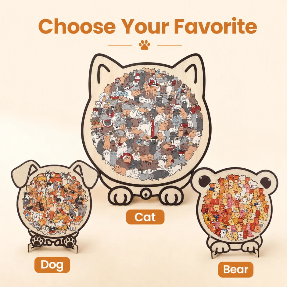 Morandi Pet Puzzle