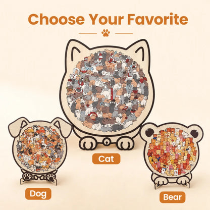 Morandi Pet Puzzle