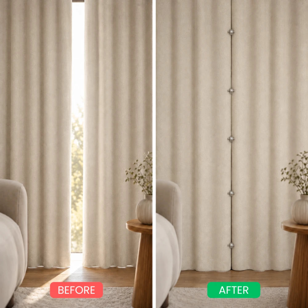 Noirhold Magnetic Curtain Buttons