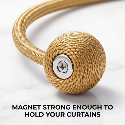 Corette Woven Magnetic Tiebacks