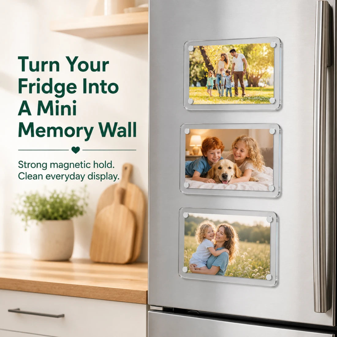Magnetic Acrylic Photo Frames