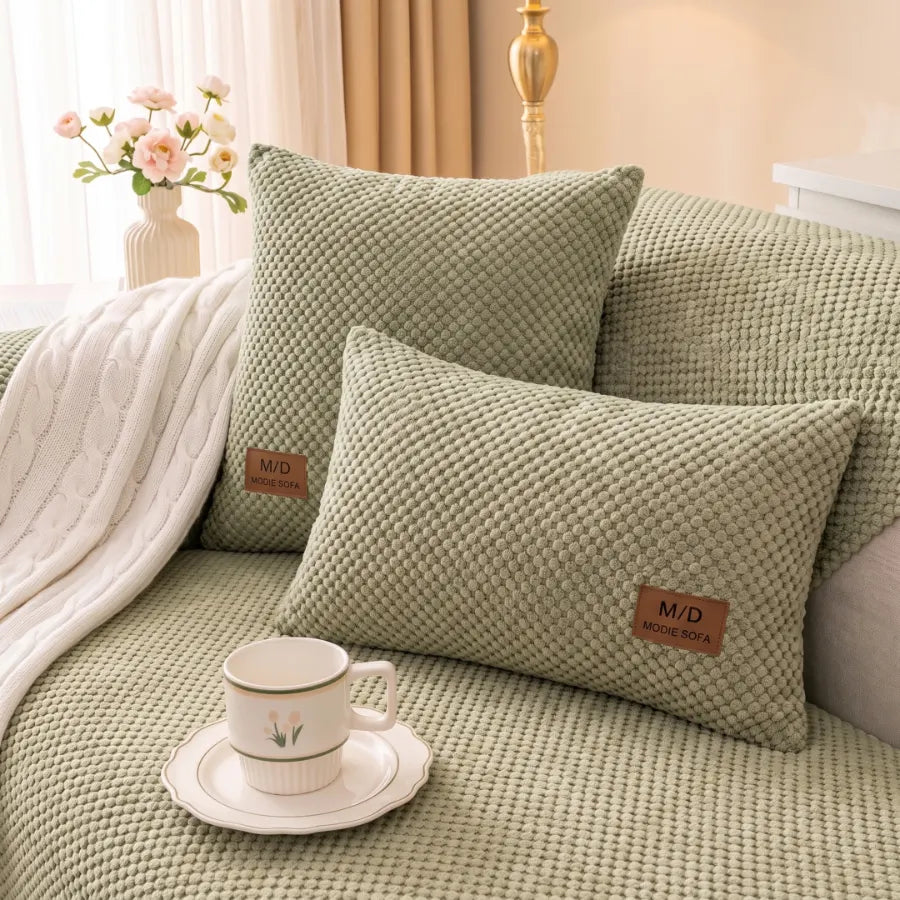Plush Pillow Covers (2 pcs)
