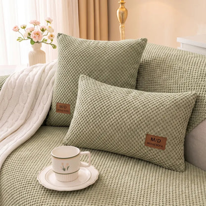 Plush Pillow Covers (2 pcs)