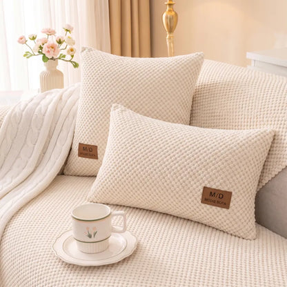 Plush Pillow Covers (2 pcs)