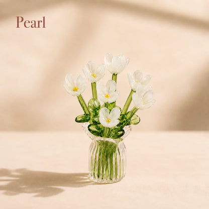Florette Glass Bouquet