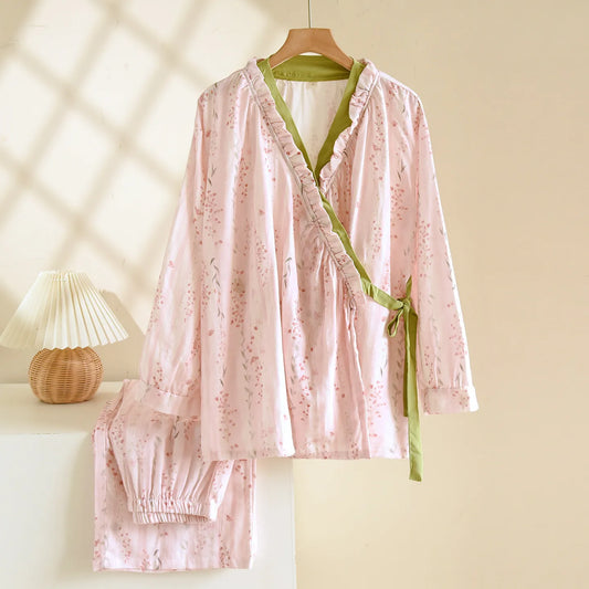 Kyoto Bloom Cotton Lounge Set