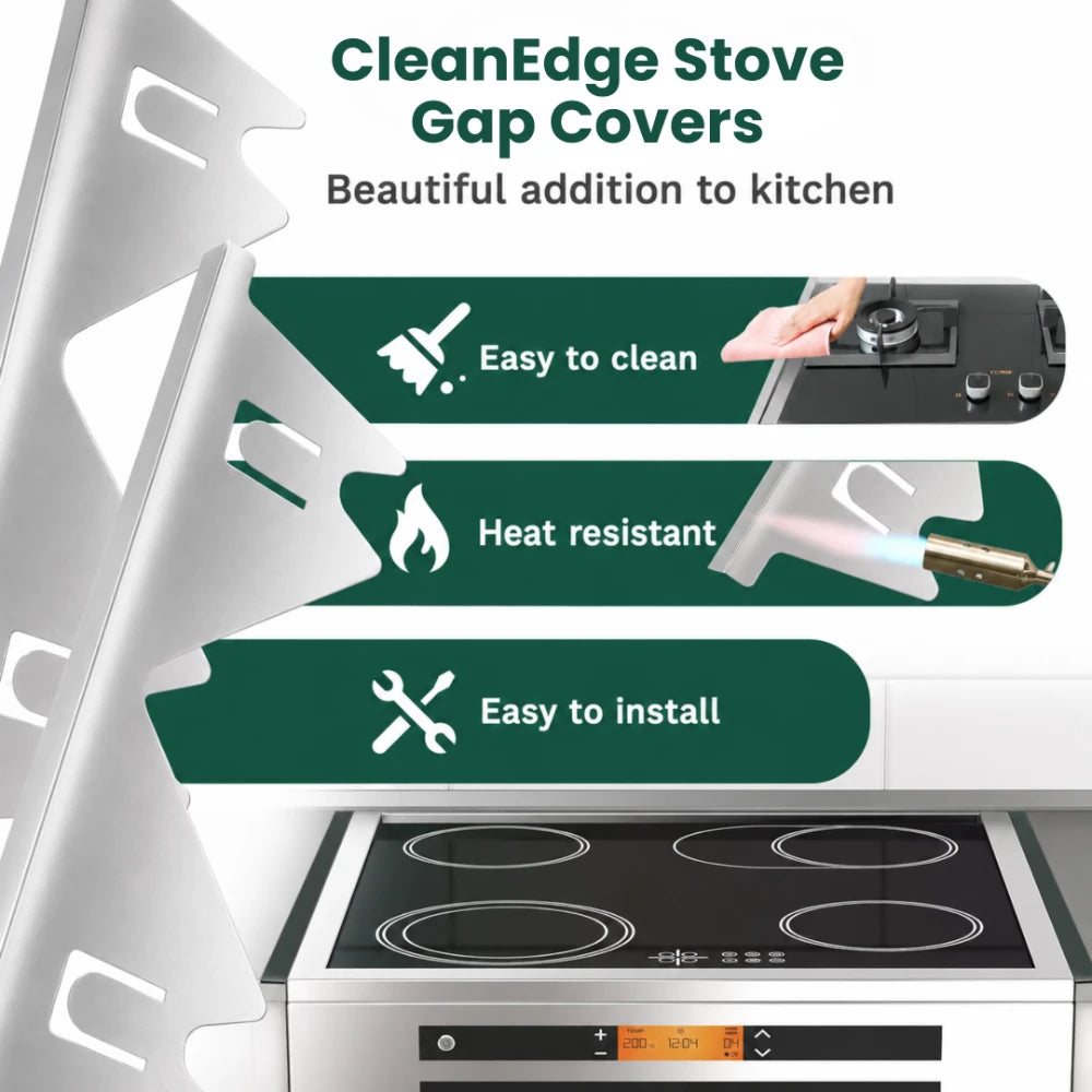 CleanEdge Stove Gap Covers - Limited Time Offer