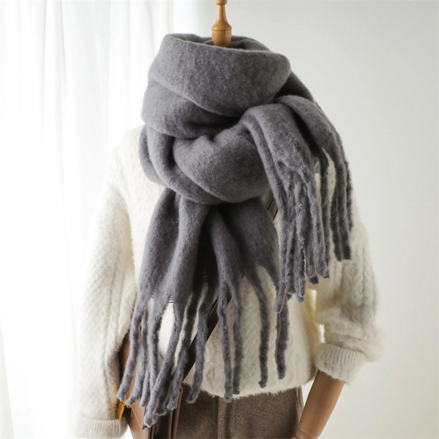The Nordic Cloud Scarf