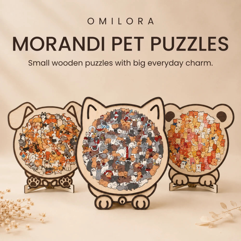 Morandi Pet Puzzle