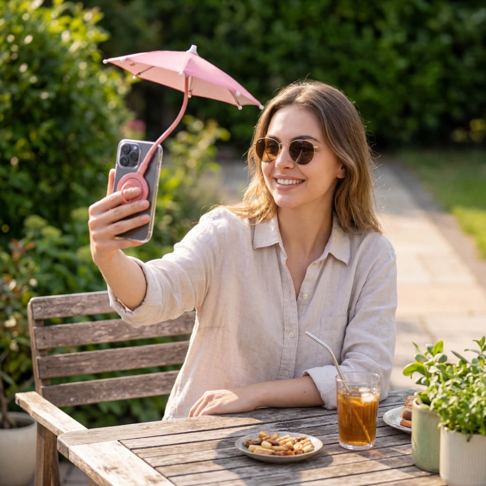 Elara Glow Magnetic Phone Umbrella