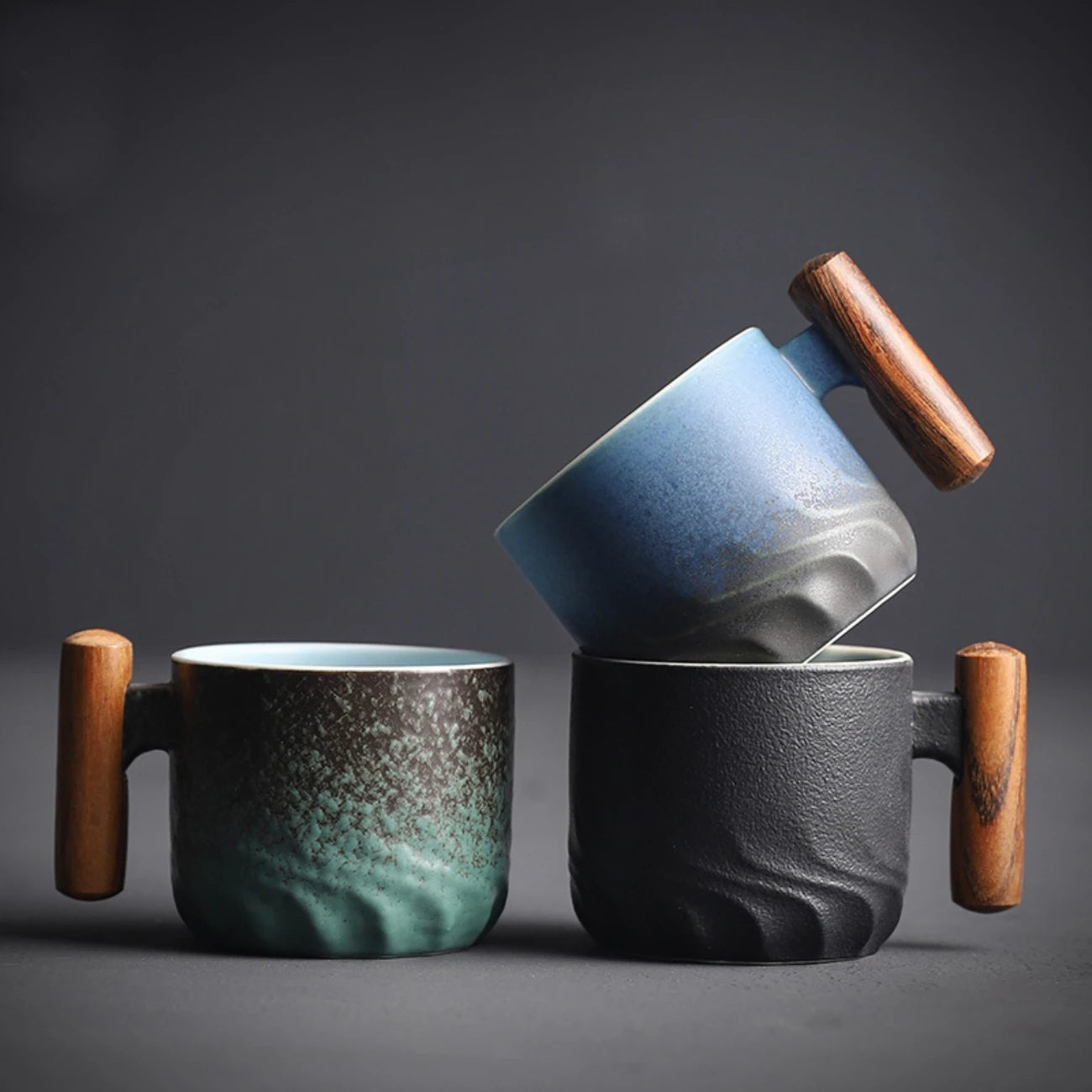 Siena Wood Handle Cup