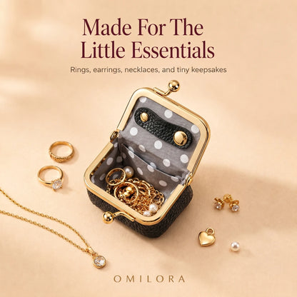 Velour Mini Jewelry Box