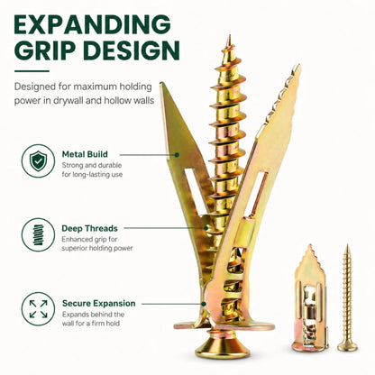 No-Drill Wall Anchor Kit