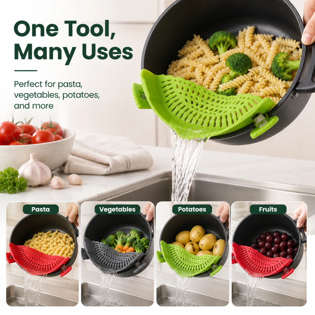 Tavira Clip-On Strainers