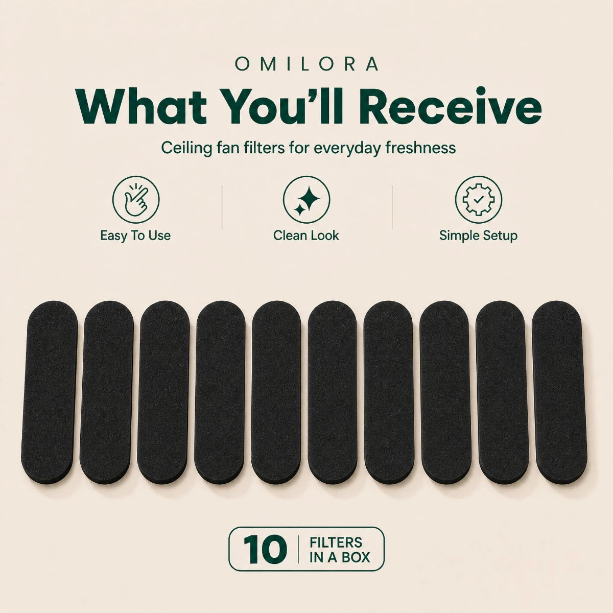 LumaPure Fan Filter Pads