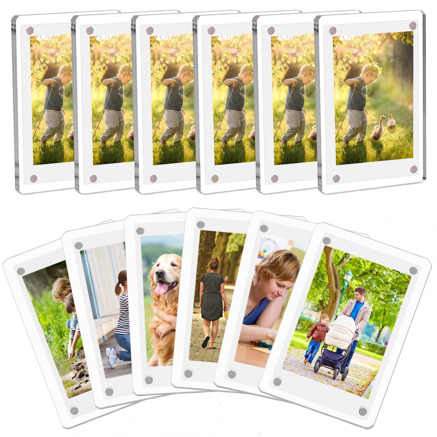 Magnetic Acrylic Photo Frames