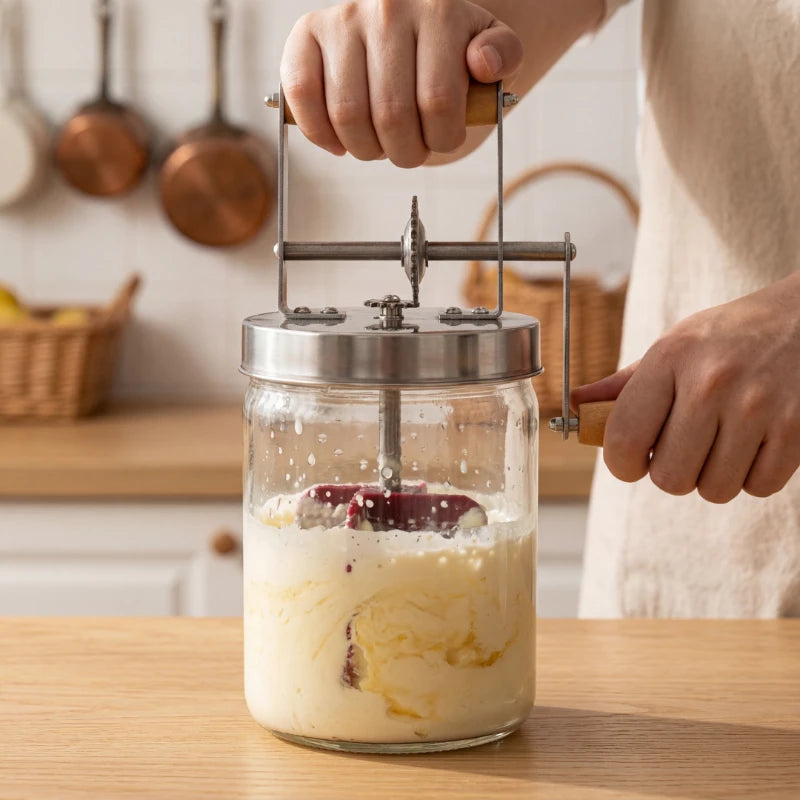 Homemade Butter Churner - Limited Time Offer