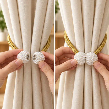 Aurelle Magnetic Curtain Tiebacks