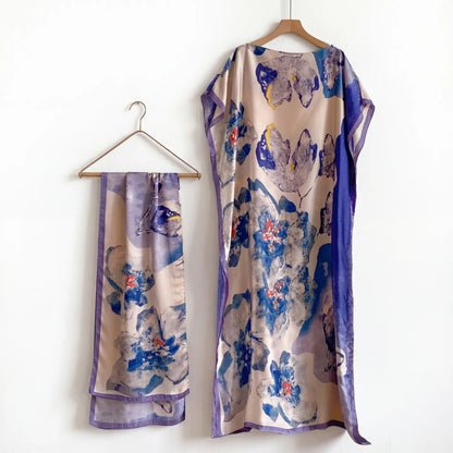 Riviera Breeze Kaftan Set