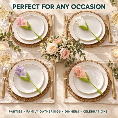 Rosalie Flower Napkin Holders