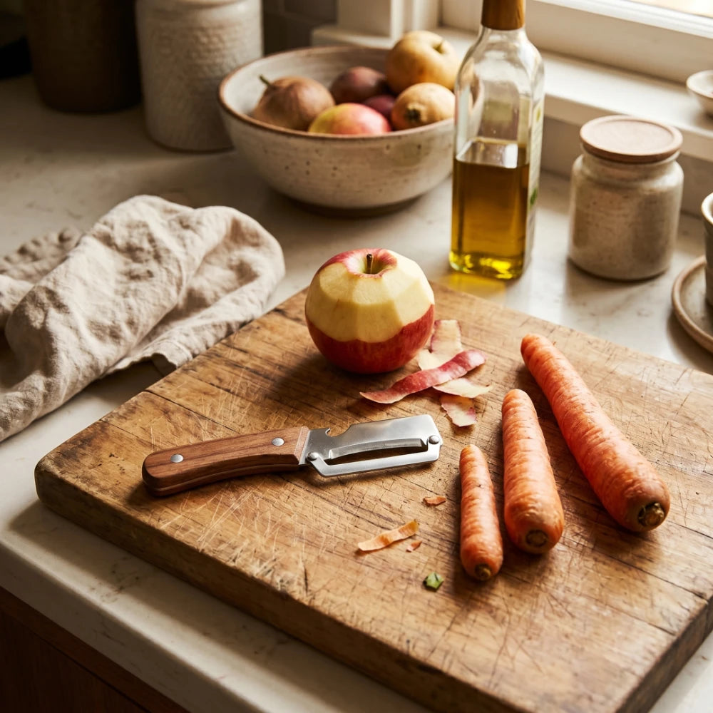 SliceWood Stainless Steel Peeler - Limited Time Offer