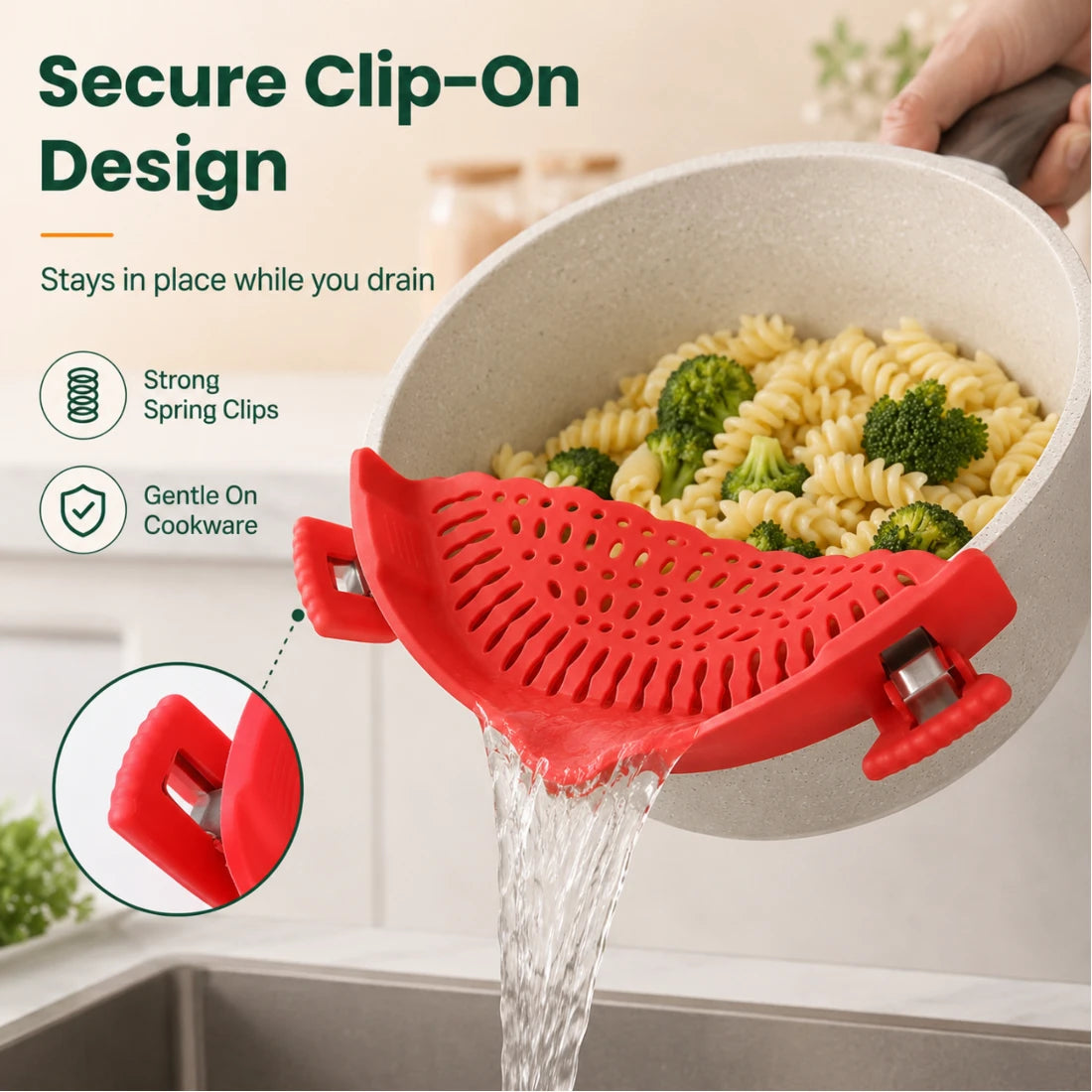 Tavira Clip-On Strainers