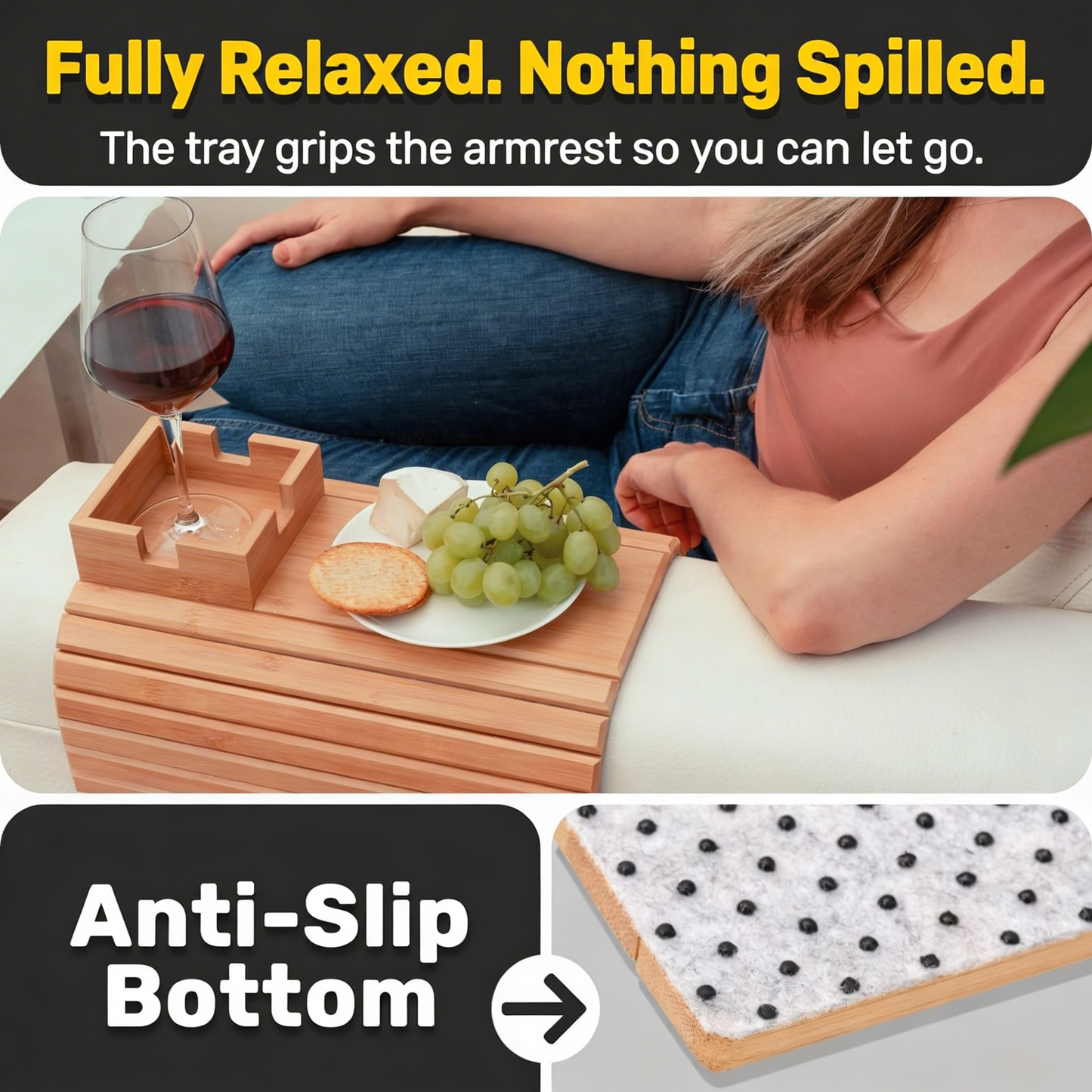 The Bamboo Armrest Perch - Limited Time Offer