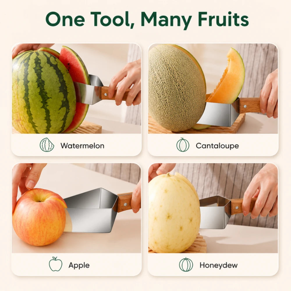 Stainless Steel Melon Slicer - Limited Time Offer
