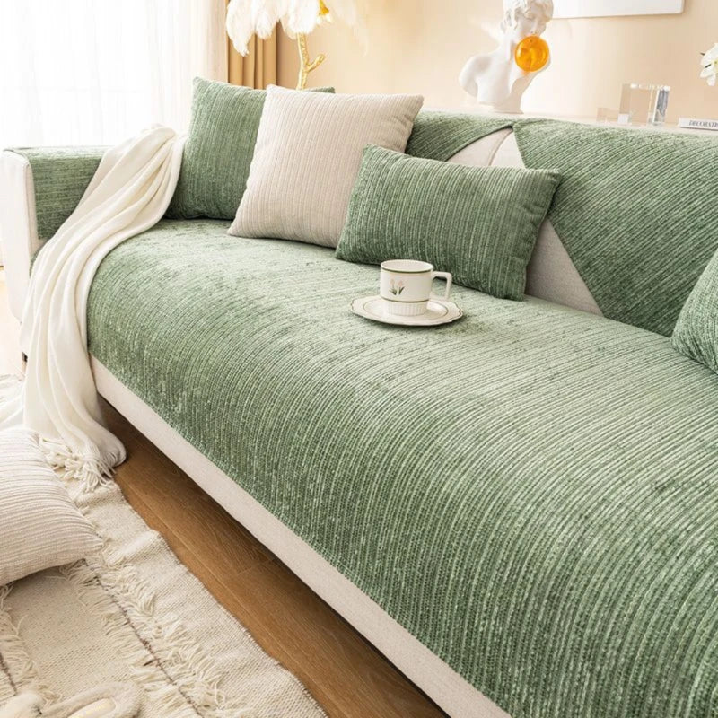 Chenille Non-Slip Sofa Cover