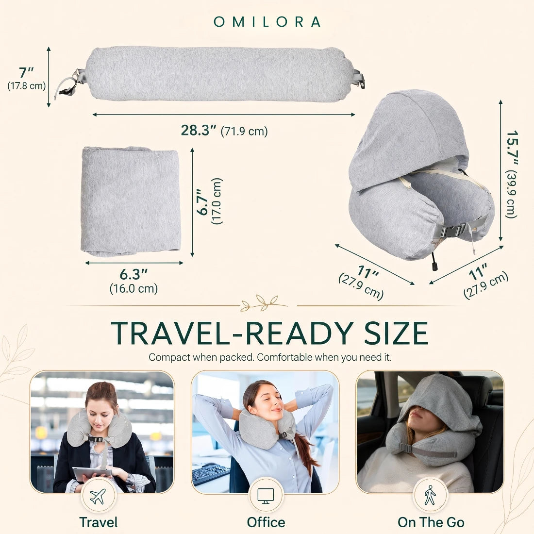 LumaRest Travel Pillow