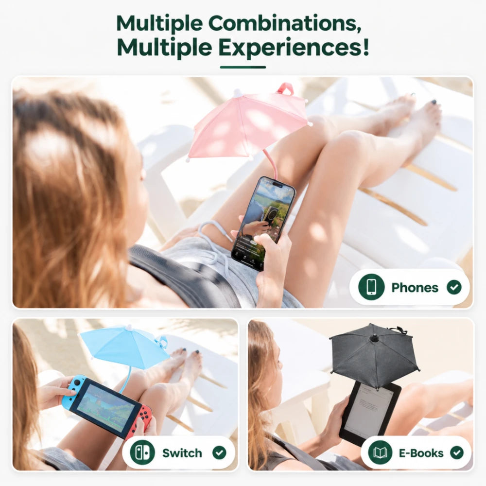 Elara Glow Magnetic Phone Umbrella
