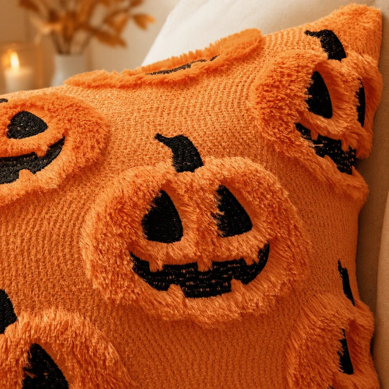 Plush Halloween Pillow Covers