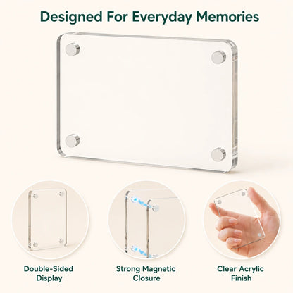 Magnetic Acrylic Photo Frames
