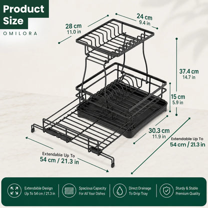 Tavola Expandable Dish Drying Rack