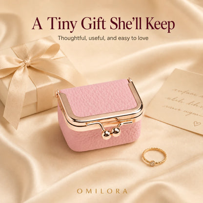 Velour Mini Jewelry Box