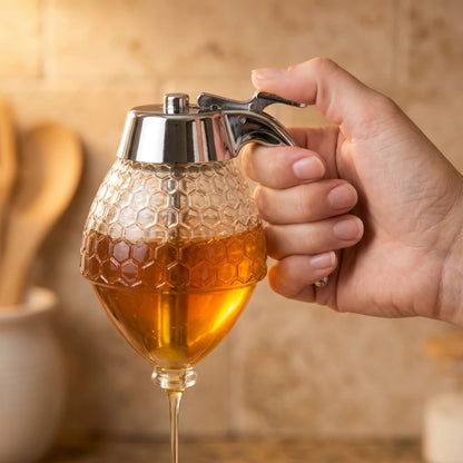 Siena Honey Dispenser