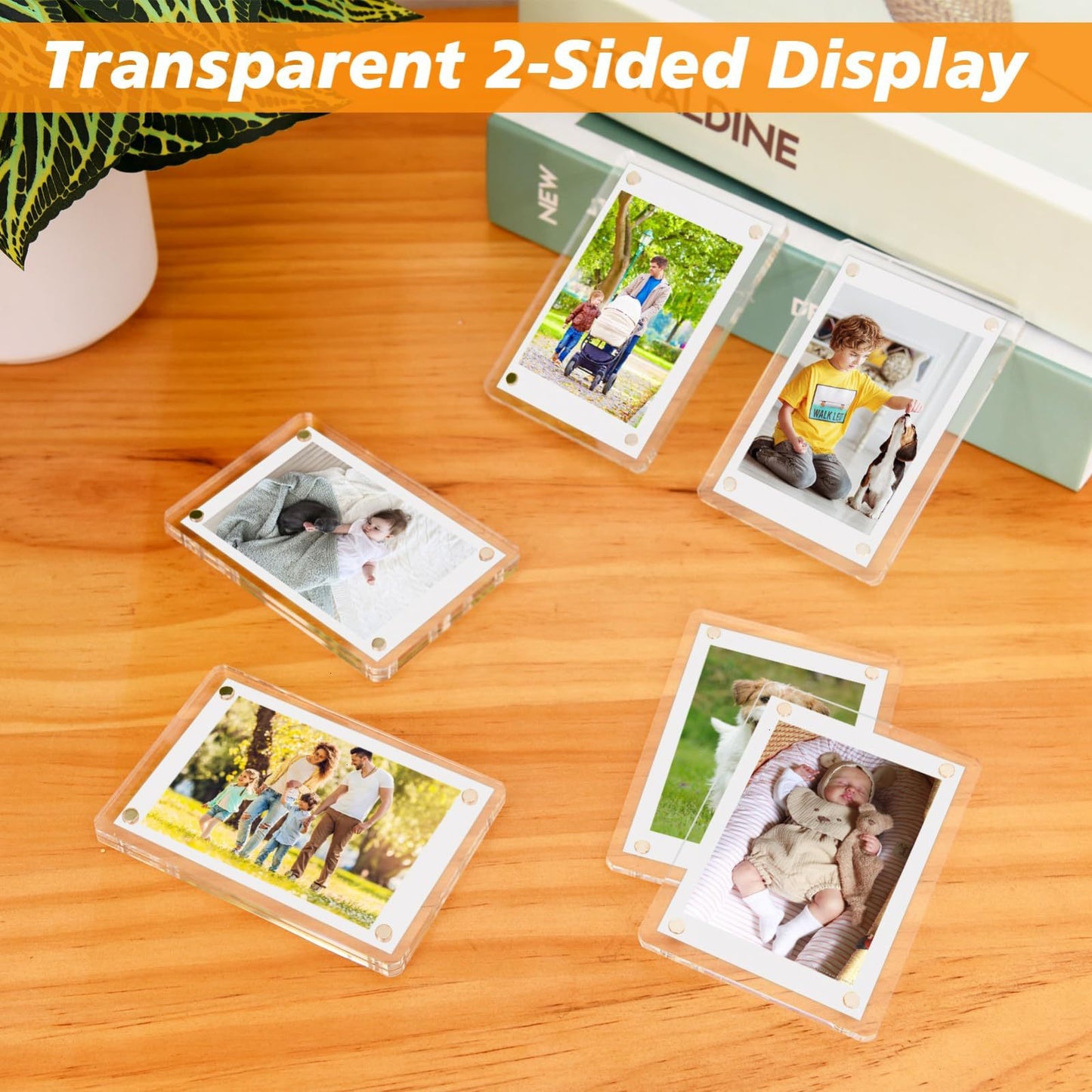 Magnetic Acrylic Photo Frames