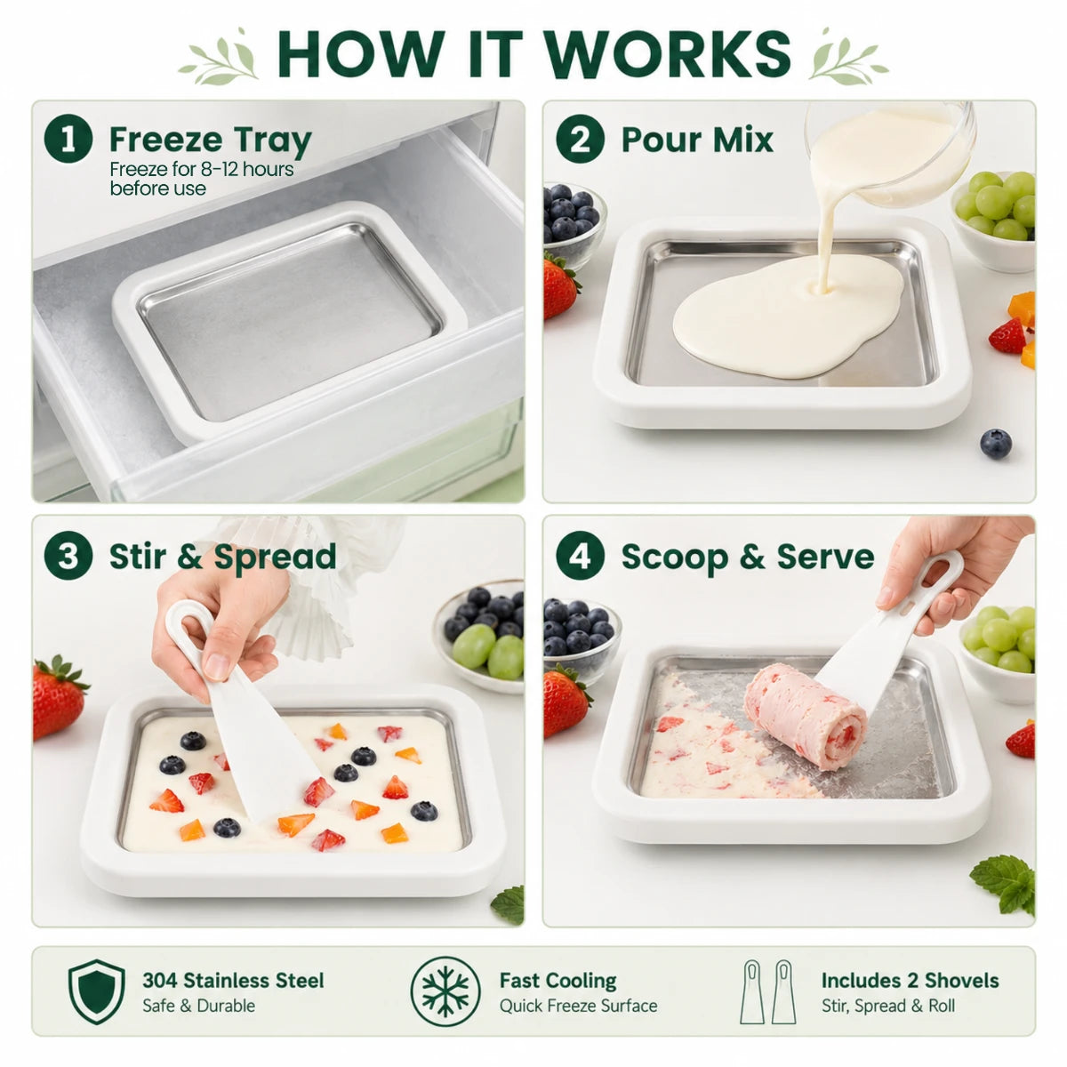 Frostine Ice Cream Tray