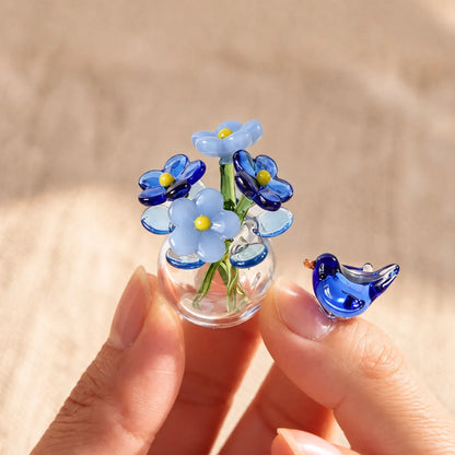 Marielle Bird Glass Bouquet