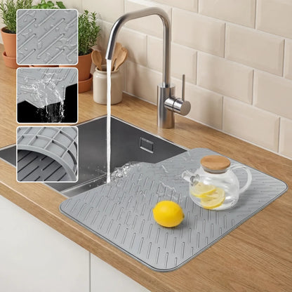 SelfDrain Silicone Mat