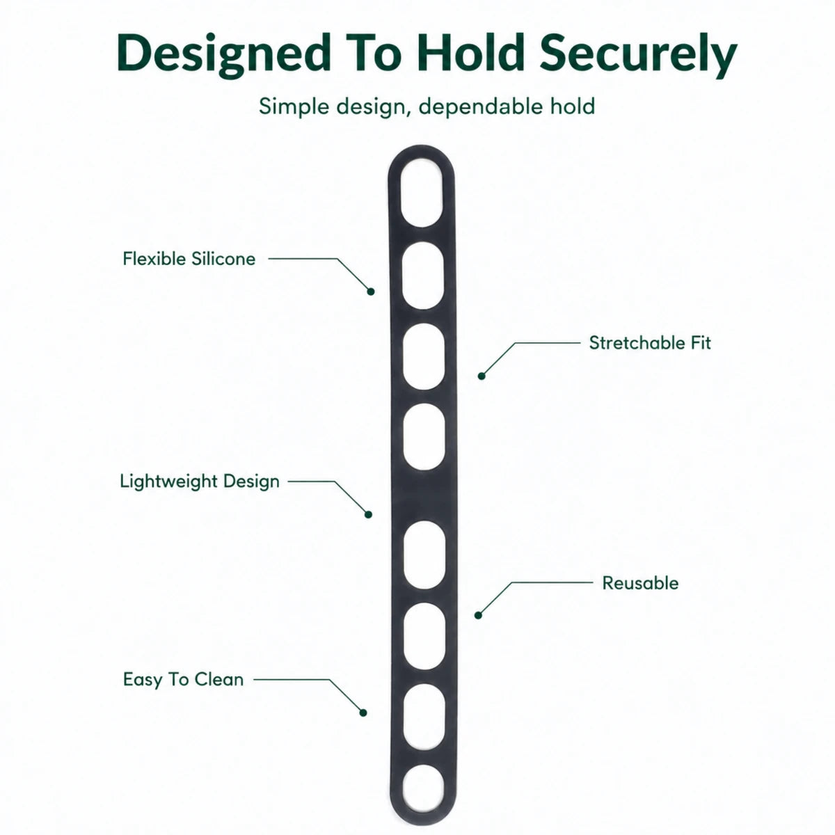 Tavira Silicone Lid Straps