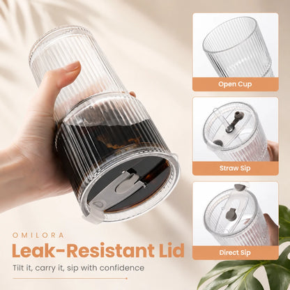 Vela Straw Coffee Cup