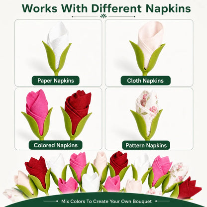 Rosalie Flower Napkin Holders