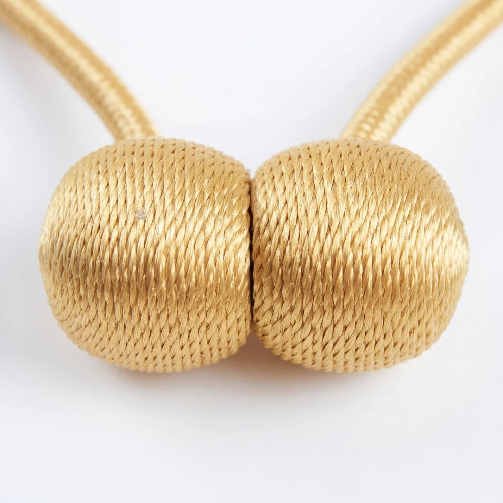 Corette Woven Magnetic Tiebacks