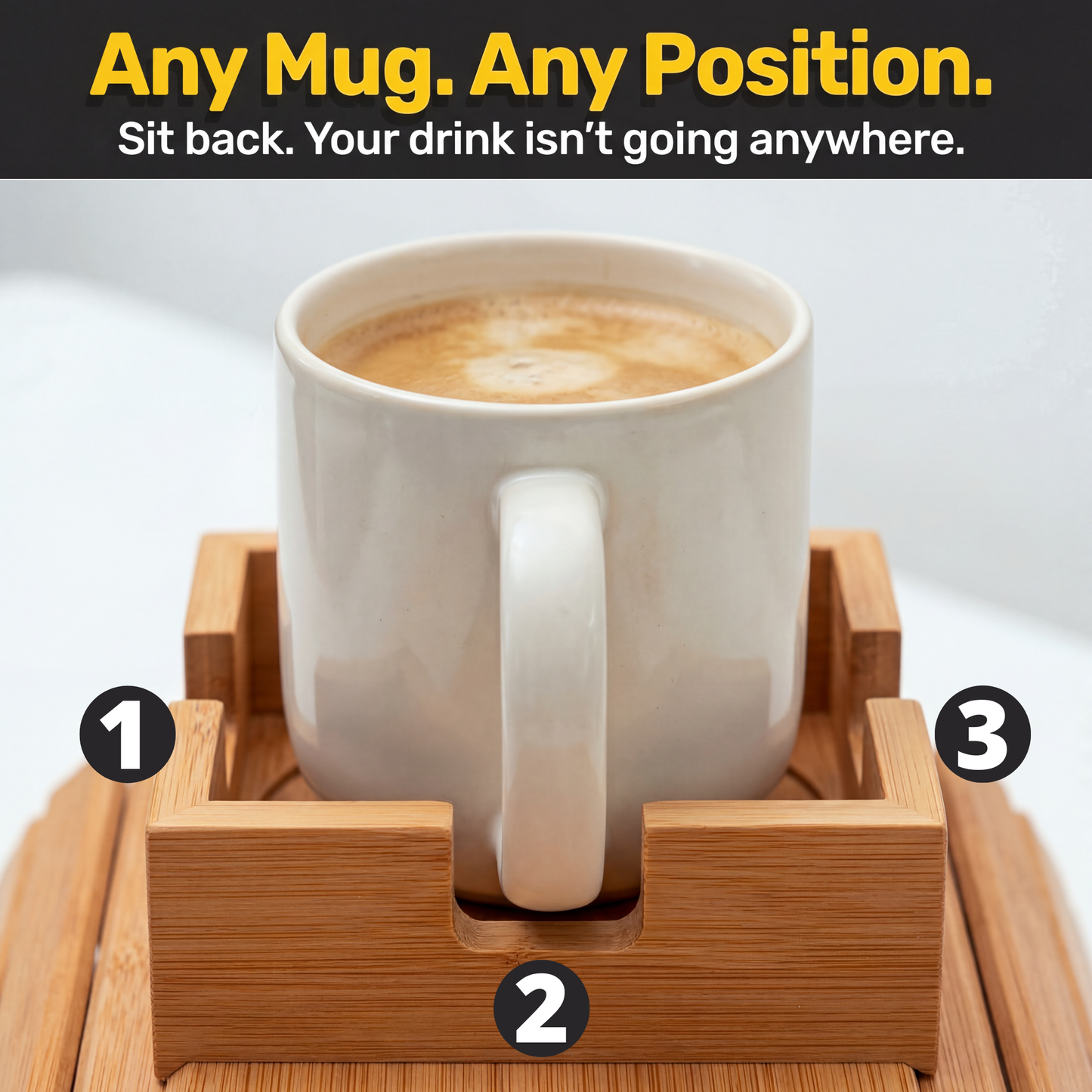 The Bamboo Armrest Perch - Limited Time Offer
