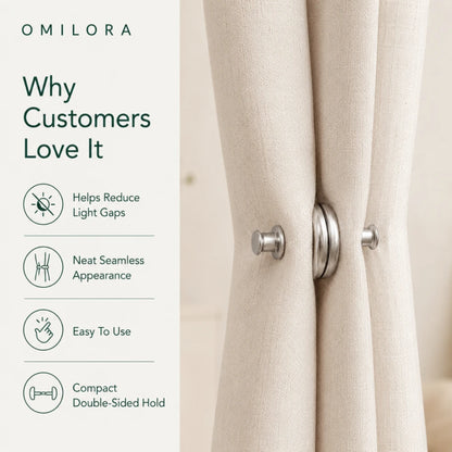 Noirhold Magnetic Curtain Buttons