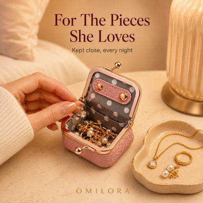 Velour Mini Jewelry Box